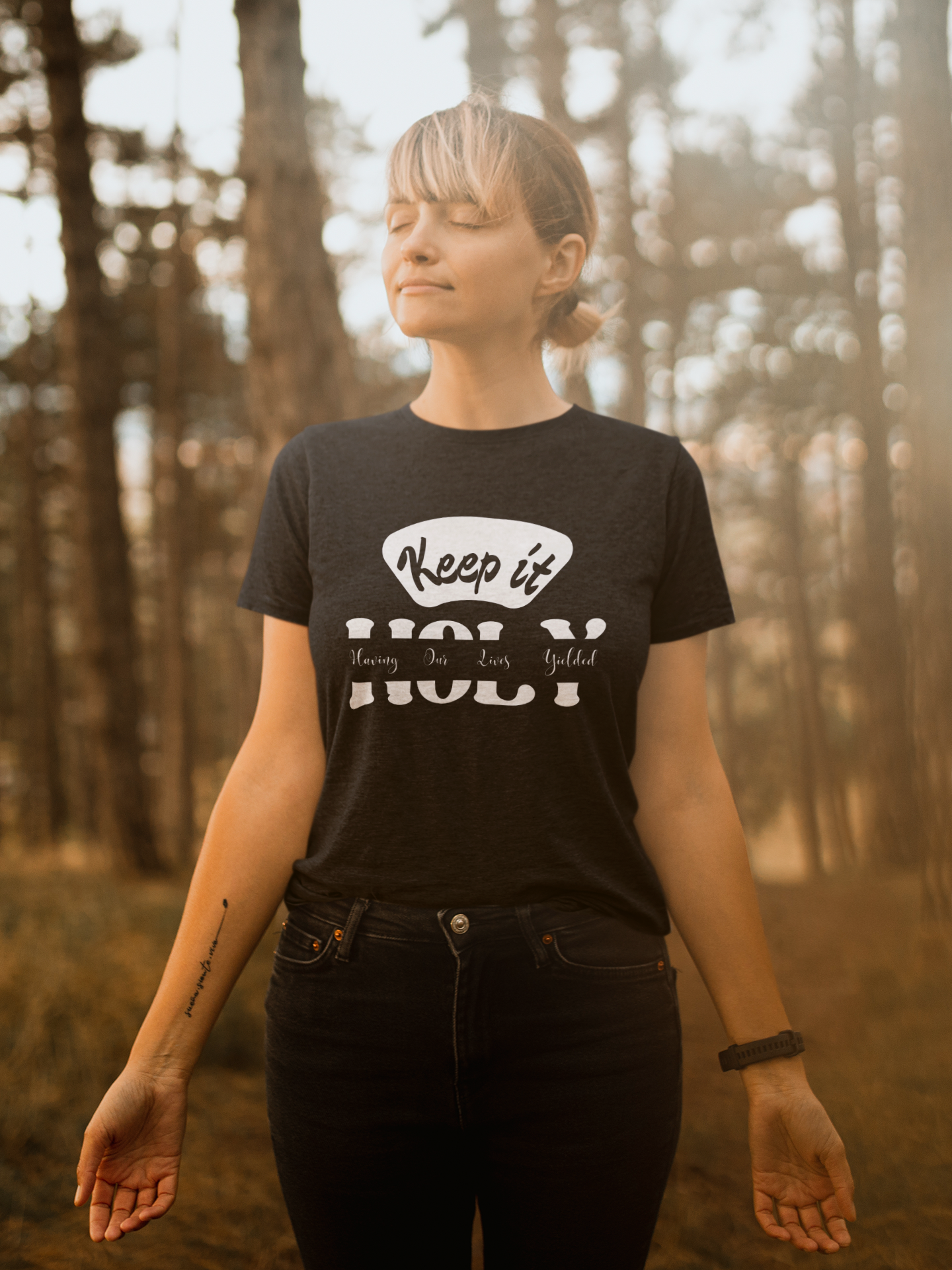 Keep It Holy - Women Heavy Cotton T-Shirt