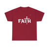 Faith - Men Heavy Cotton T-Shirt