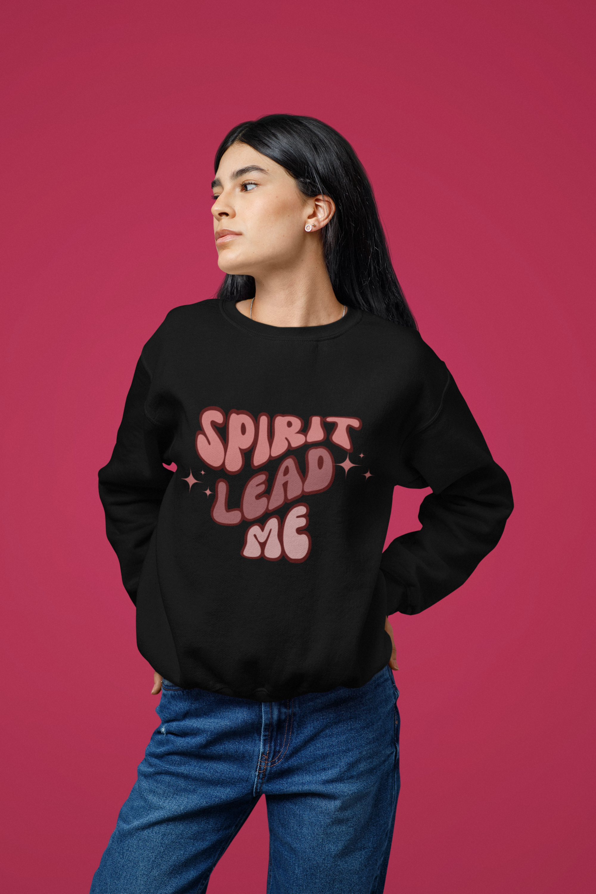 Spirit Lead Me - Women Heavy Blend Crewneck Sweatshirt